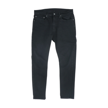512 Black Tapered Jeans