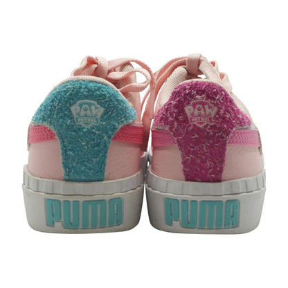 Cali Pink Leather Athletic Shoes