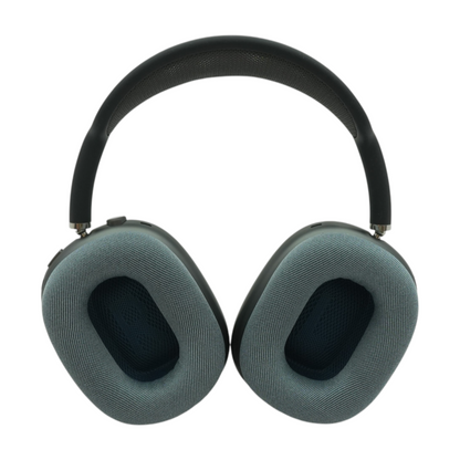 Space Gray AirPods Max (Lightning) Noise Cancelling Headphones With Blue Earpads