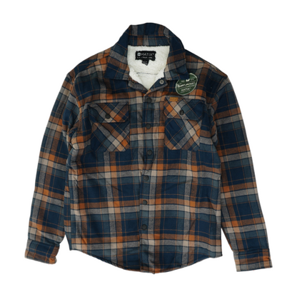 Navy Plaid Jacket