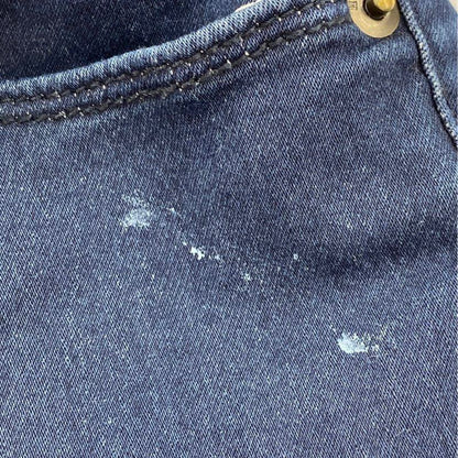 Navy Solid Skinny Jeans