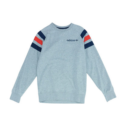 Gray Solid Sweatshirt Pullover
