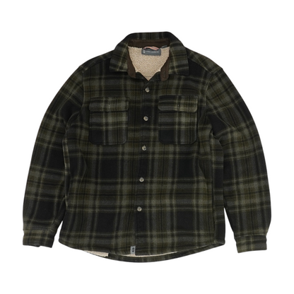 Olive Plaid Jacket