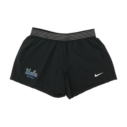 Black UCLA Solid Active Shorts