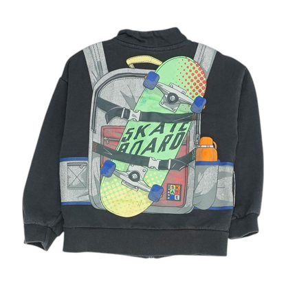 Charcoal Graphic Jacket