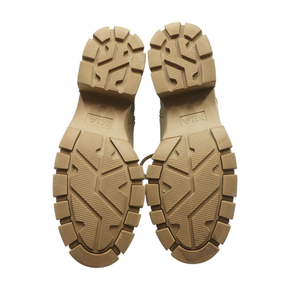 Beige Ankle Boots
