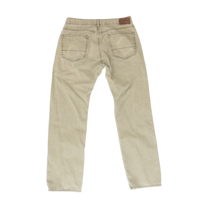 Brown Straight Jeans