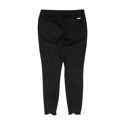 Black Tapered Jeans