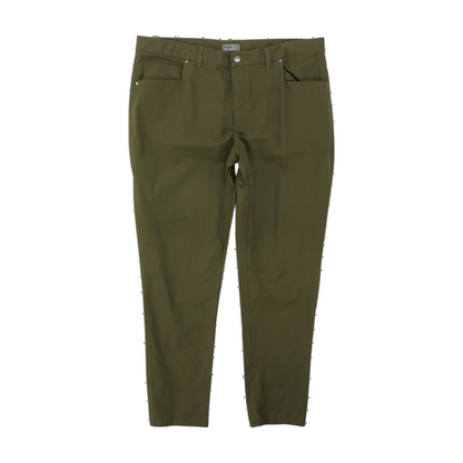 Green Slim Pants
