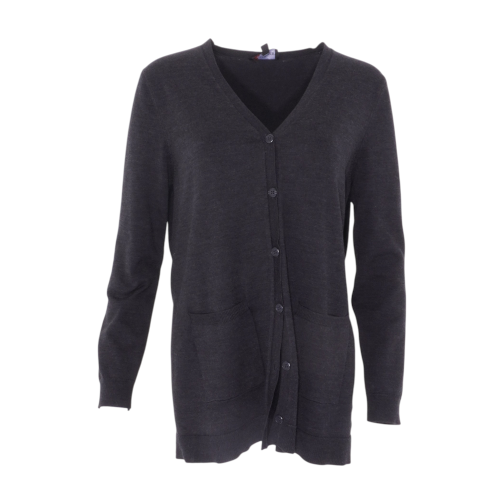 Black Cardigan Sweater