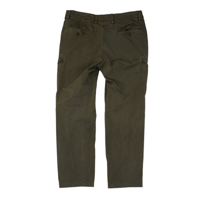 Olive Slim Pants