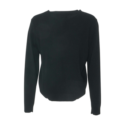 Black Cardigan Sweater