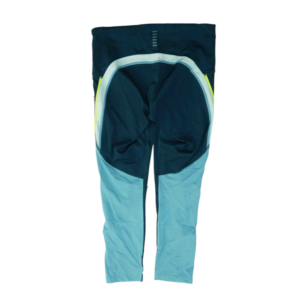 Teal Color Block Active Leggings