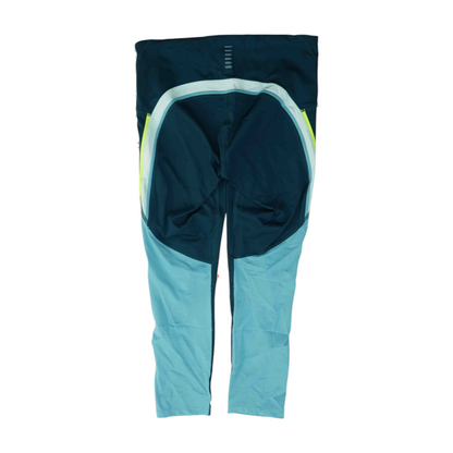 Teal Color Block Active Leggings