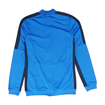 Blue Solid 1/4 Zip Pullover