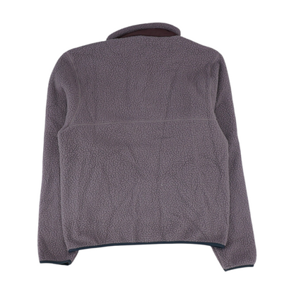 Purple Solid 1/4 Zip Pullover