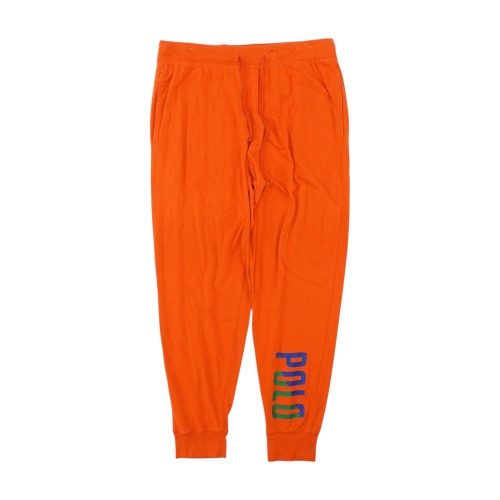 Orange Solid Pajama Bottom