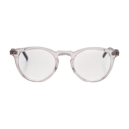 Clear 865 Round Prescription Eyewear