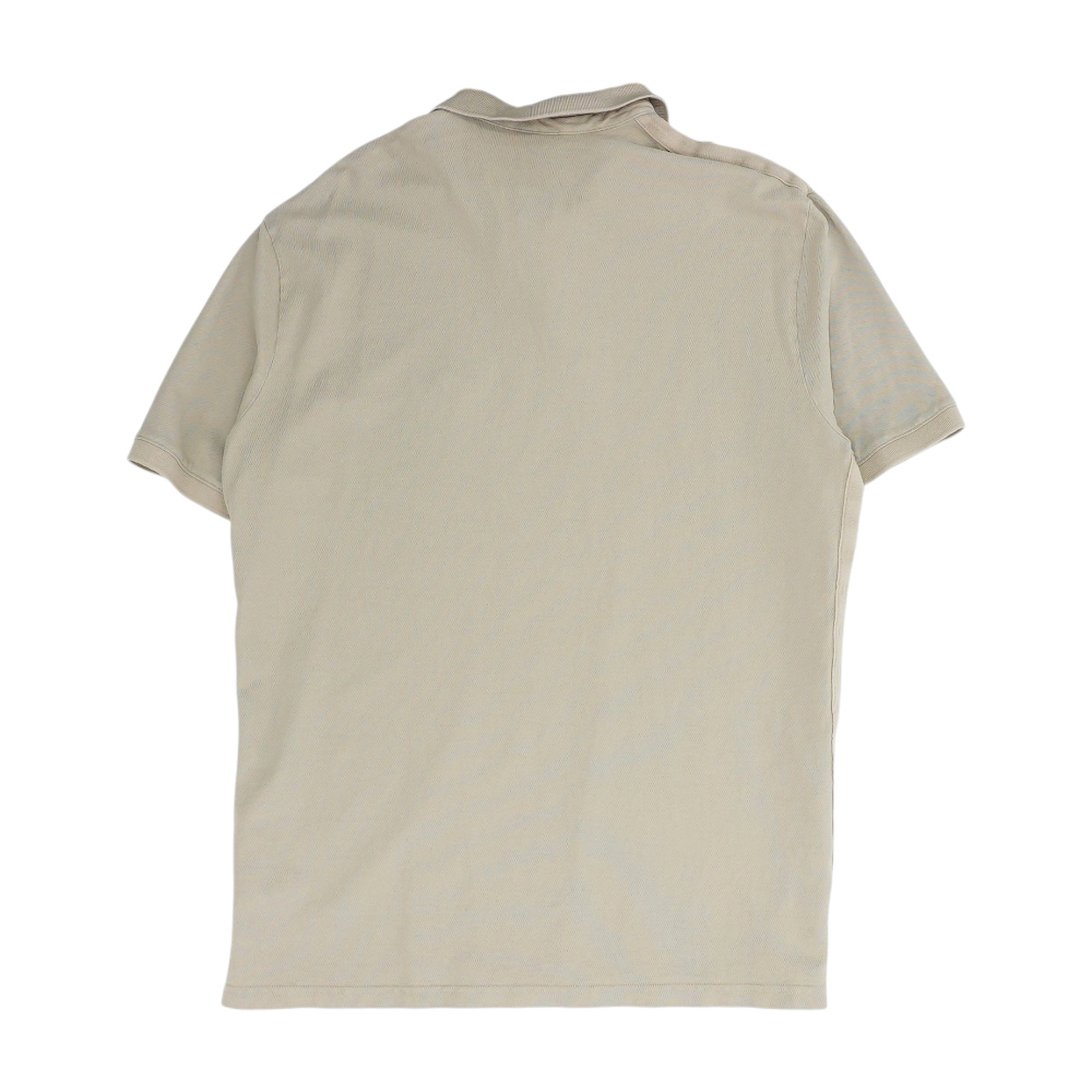 Armani Exchange Khaki Solid Short Sleeve Polo – Image 2