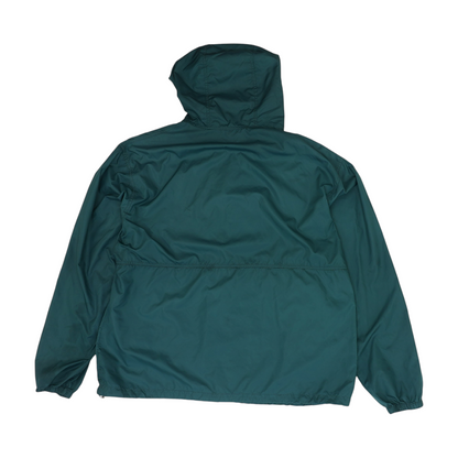 Teal Solid Rain Jacket