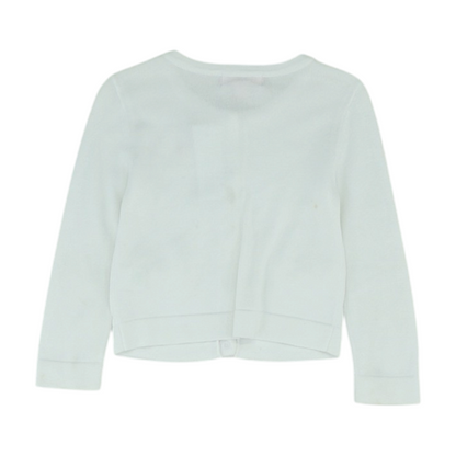 White Cardigan Sweater