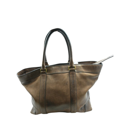 Vintage Bleeker Leather Tote Bag