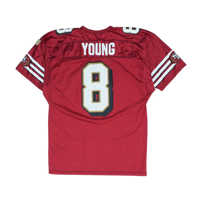 Vintage Men's Red San Francisco 49ers Short Sleeve Jersey