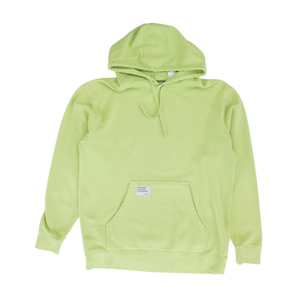 Finatics Lime Solid Hoodie Pullover – Image 1
