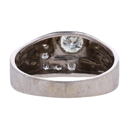 9/10 ctw 14K White Gold Diamond Fashion Ring