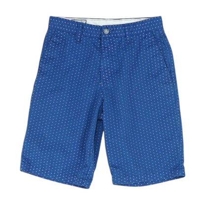 Blue Polka Dot Chino Shorts