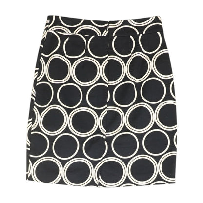 Black Polka Dot Midi Skirt
