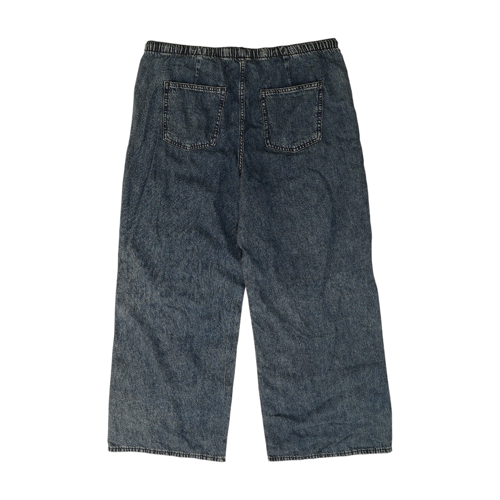 Blue Wide Leg Jeans