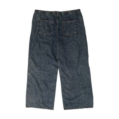 Blue Wide Leg Jeans
