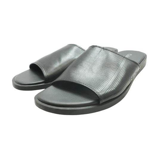 Black Sport Slide Sandals