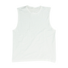 White Solid Active Tank