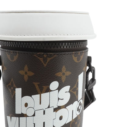 Monogram Canvas Everyday Coffee Cup Bag