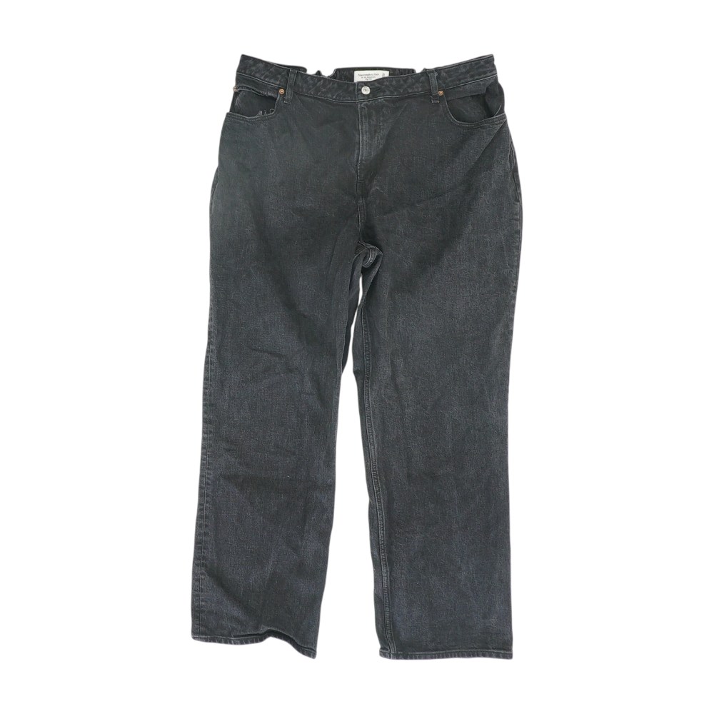 Black Plus Size Regular Jeans