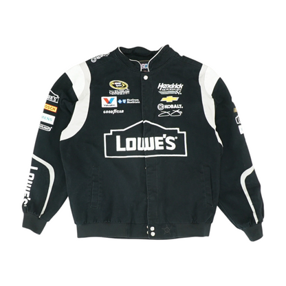 Black Jimmie Johnson Color Block Jacket