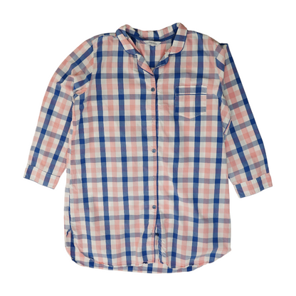 Pink Check Nightgown