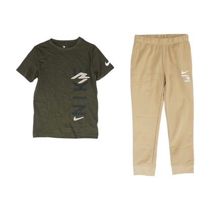 Green Short Sleeve Set
