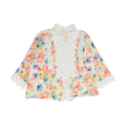 Multi Plus Floral Button Down