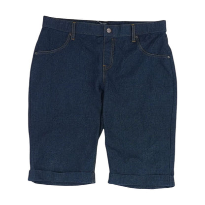 Navy Denim Shorts