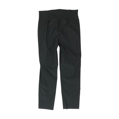 Black Solid Dress Pants