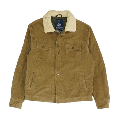 Brown Solid Jacket