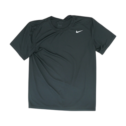 Black Solid Active T-Shirt