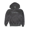Charcoal Solid Hoodie Pullover