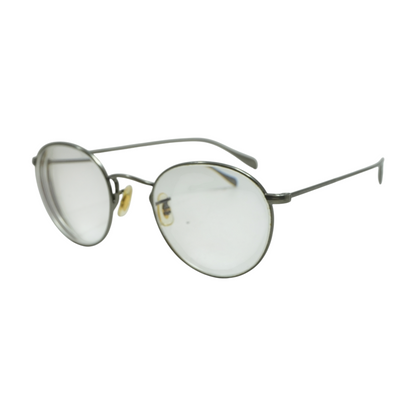 Gunmetal Round Prescription Eyewear