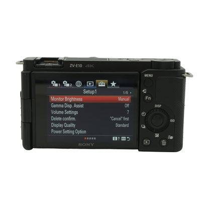 ZV-E10 Mirrorless Camera