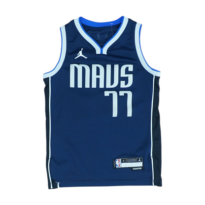 Boys' Navy Dallas Mavericks Sleeveless Jersey