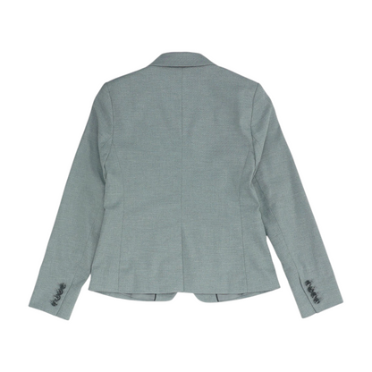 Gray Solid Blazer